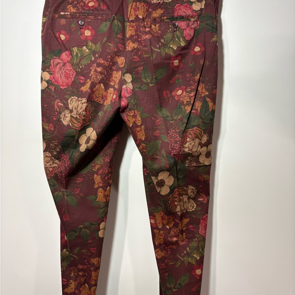 Talbots Floral Print Pants - Multicolor - Picture 7 of 13